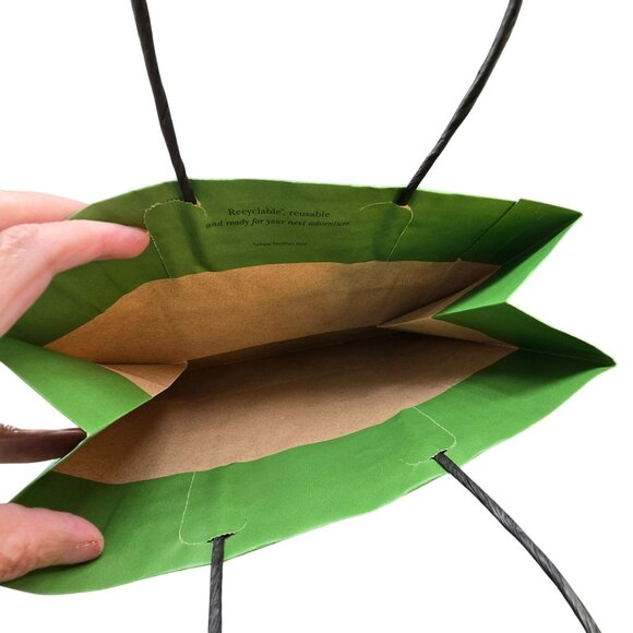 Kate Spade New York Green Reusable Shopping Tote Bag Gift Tote Movie Prop VR1817 - Picture 3 of 3